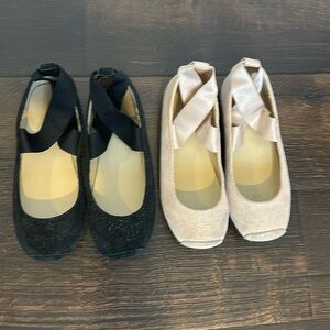 Bundle of 2 !! 
Janie and Jack Shimmer Ballet Flat size 12